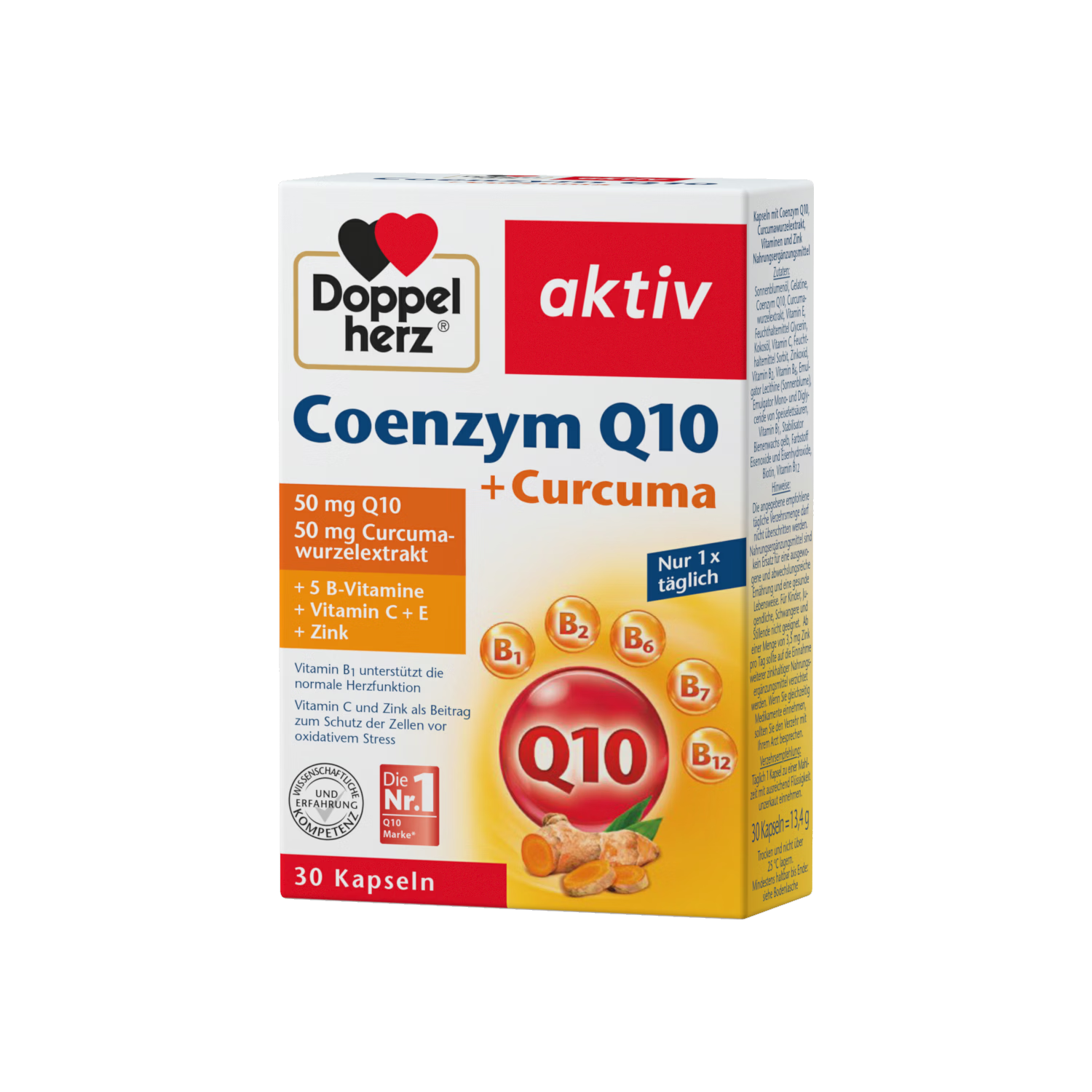 双心 辅酶Q10胶囊 50mg*30粒*3盒