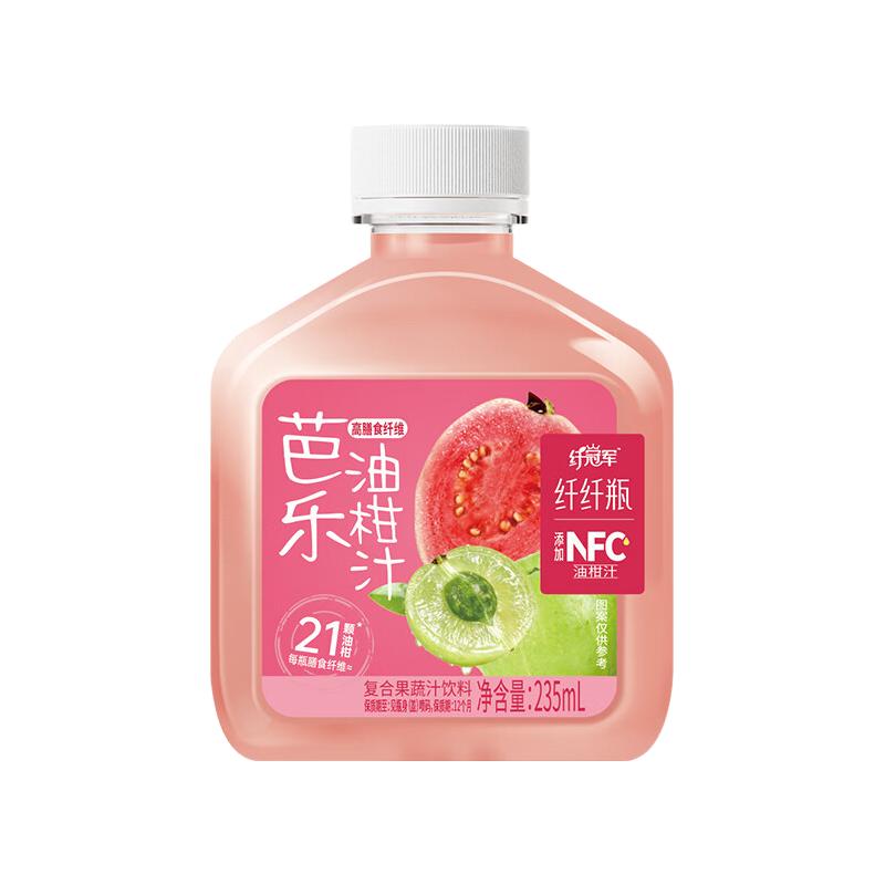 轻上 混合三口味油柑汁 200ml*10瓶 果汁饮料