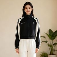 阿迪达斯 正品adidas阿迪达斯女子潮流舒适百搭运动休闲夹克外套KZ4166