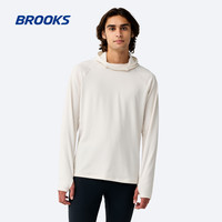 BROOKS 男款保暖运动跑步连帽衫卫衣
