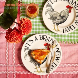 EMMA BRIDGEWATER emmabridgewater闪耀清晨吐司印花马克杯陶瓷餐盘餐具节日礼物
