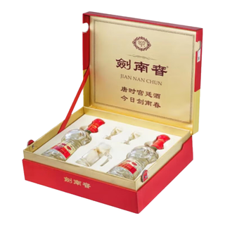 剑南春 水晶剑 52度 500ml*2瓶 白酒礼盒