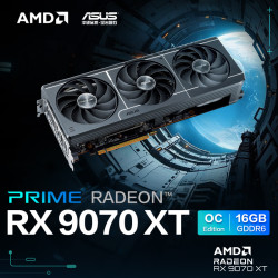 华硕 PRIME RADEON RX 9070 XT O16G 显卡