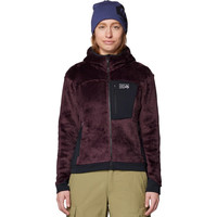 山浩 女士 Polartec High Loft 连帽衫, 黑莓
