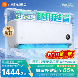 小米 MIJIA 米家 巨省电系列 26GW-PG10/N1A1 新一级能效 壁挂式空调 1匹