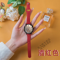 华为 GT3 42mm 酒红色 智能手表