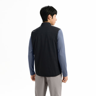 KOLON SPORT 可隆 LHVT6WN185-BK Polartec抓绒两面穿马夹 黑色 2XL