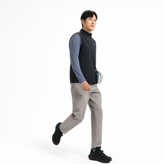 KOLON SPORT 可隆 LHVT6WN185-BK Polartec抓绒两面穿马夹 黑色 2XL