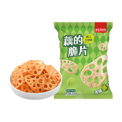 薛记炒货 爽口芥末味藕的脆片