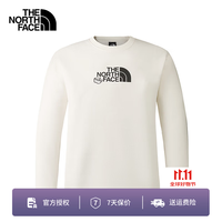 北面 卫衣男女同款户外休闲圆领加绒套头衫8F0S QLI/白色 S 165