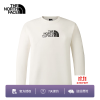 北面 卫衣男女同款户外休闲圆领加绒套头衫8F0S QLI/白色 S 165