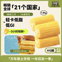 北纬47° 北纬47度 水果玉米段 3.6斤 低脂低GI 开袋即食 鲜甜玉米段 东北早餐苞米