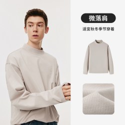 NVG·YOUNG [纯棉]NAVIGARE意大利小帆船黑色休闲卫衣男