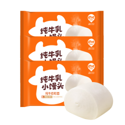 巴比 牛乳馒头  240g*3袋共24只