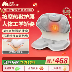 MOJE 人体工学 护腰坐姿椅  灰