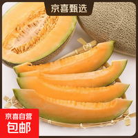 京喜加 西州蜜晓蜜 25号哈密瓜 带箱8-10斤 净重7.5-8.5斤