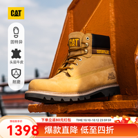 卡特彼勒 卡特(CAT)秋季户外鞋休闲时尚男靴工装靴款经典大黄靴登山鞋