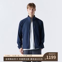 迪桑特 DUALIS 软壳夹克 26外套 蓝黑色