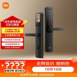 小米 XMZNMST11LK 智能门锁 E30 大屏猫眼版