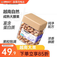 天虹牌 越南紫皮腰果仁大颗粒淡盐味每日坚果炒货干果休闲零食390g