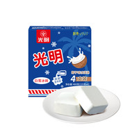 光明牌 白雪冰砖115g*4块 椰子味 经典中砖奶砖香草味冰淇淋