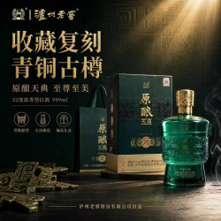泸州老窖 2瓶 52度原酿 天典至尊至美