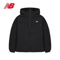 移动端:new balance NB26新款男士防风保暖防泼水连帽鸭绒羽绒服MJ62S72G