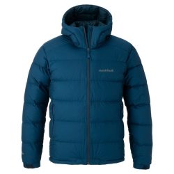 mont·bell montbell男士连帽羽绒服户外轻便外套秋冬登山徒步防风羽绒衣