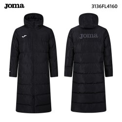 Joma 棉服男长款非羽绒服大衣过膝体育生冬训足球训练运动棉袄