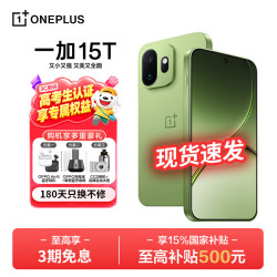 一加 15T  第五代骁龙8至尊版 165HZ旗舰小直屏  7500mAh电池   16+512GB