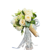 京东鲜花 仿真手捧花 新娘结婚礼