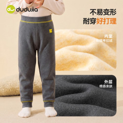 嘟嘟家 儿童秋冬打底裤加绒保暖裤类补贴 3色可选