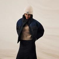 Levi's 李维斯 女士立领拼色羽绒服