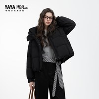 移动端：YAYA 短款女26新冬时尚加厚小个子面包服外套