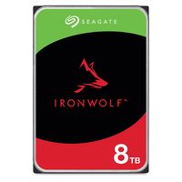 希捷 ST8000VN002 内置硬盘,8 TB 适用于 NAS,3 年数据恢复,CMR Ironwolf ST8000VN002