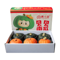 南小萌 惠和一号贝贝南瓜 板栗味 4斤 精品礼盒