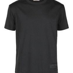 VALENTINO Cotton T-Shirt With Maison  Tailoring Label