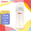 贝亲 PPSU宽口径自然实感防胀气奶瓶330ml L号奶嘴 6个月+ AA193