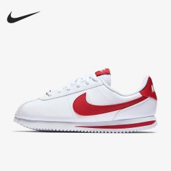 耐克 官方正品CORTEZ LEATHER 女子GS大童休闲鞋904764-101