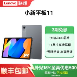 联想 小新Pad 2025平板电脑11英寸2.5K学习追剧90Hz刷新率学生学习办公追剧娱乐平板天玑6300