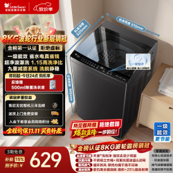 小天鹅 纯净系列 TB8V28T 波轮洗衣机 8kg 金属钛