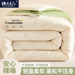 绣花夫人 被子加厚冬被保暖春秋学生宿舍单人通用双人家用四季被褥