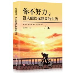 你不努力没人能给你想要的生活 成功励志类书籍 学会自我提升品格
