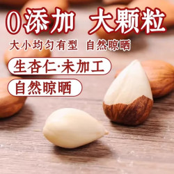 呈雪醇 杏仁原味坚果炒熟无添加官方旗舰店无壳炒杏仁即食烘焙新疆原产