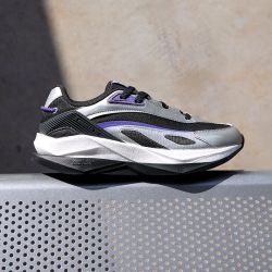 361° 361飞船男鞋复古跑鞋秋季新款网面透气运动鞋增高休闲鞋老爹鞋男