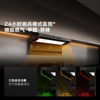 方太 L10Max 32m³/min风量 挥手智控 顶侧双吸油烟机