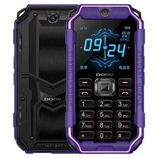DOOV朵唯 z6 超长待机 星河紫 512MB+32GB 卡片手机