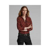 RALPH LAUREN RRL苏格兰棉麻西部衬衫 女士衬衫