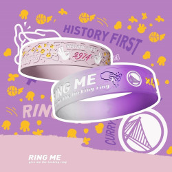 库里四冠王系列手环 ringme姿势庆祝30篮球运动周边光感情侣款