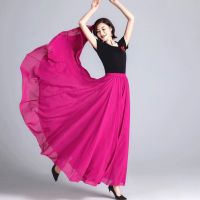 （四季可穿）显瘦长款A字裙子女广场舞民族舞长裙跳舞大摆裙女款